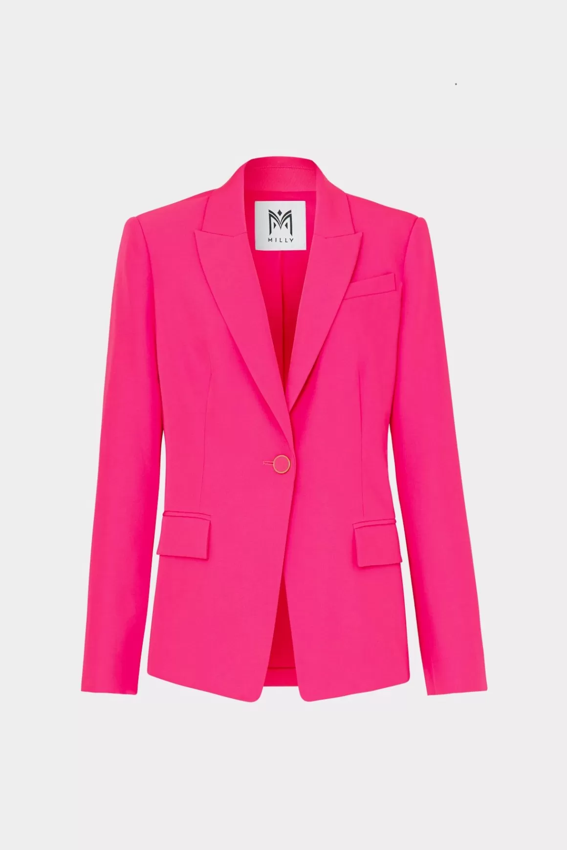 MILLY Blazers-Avery Cady Blazer Milly Pink