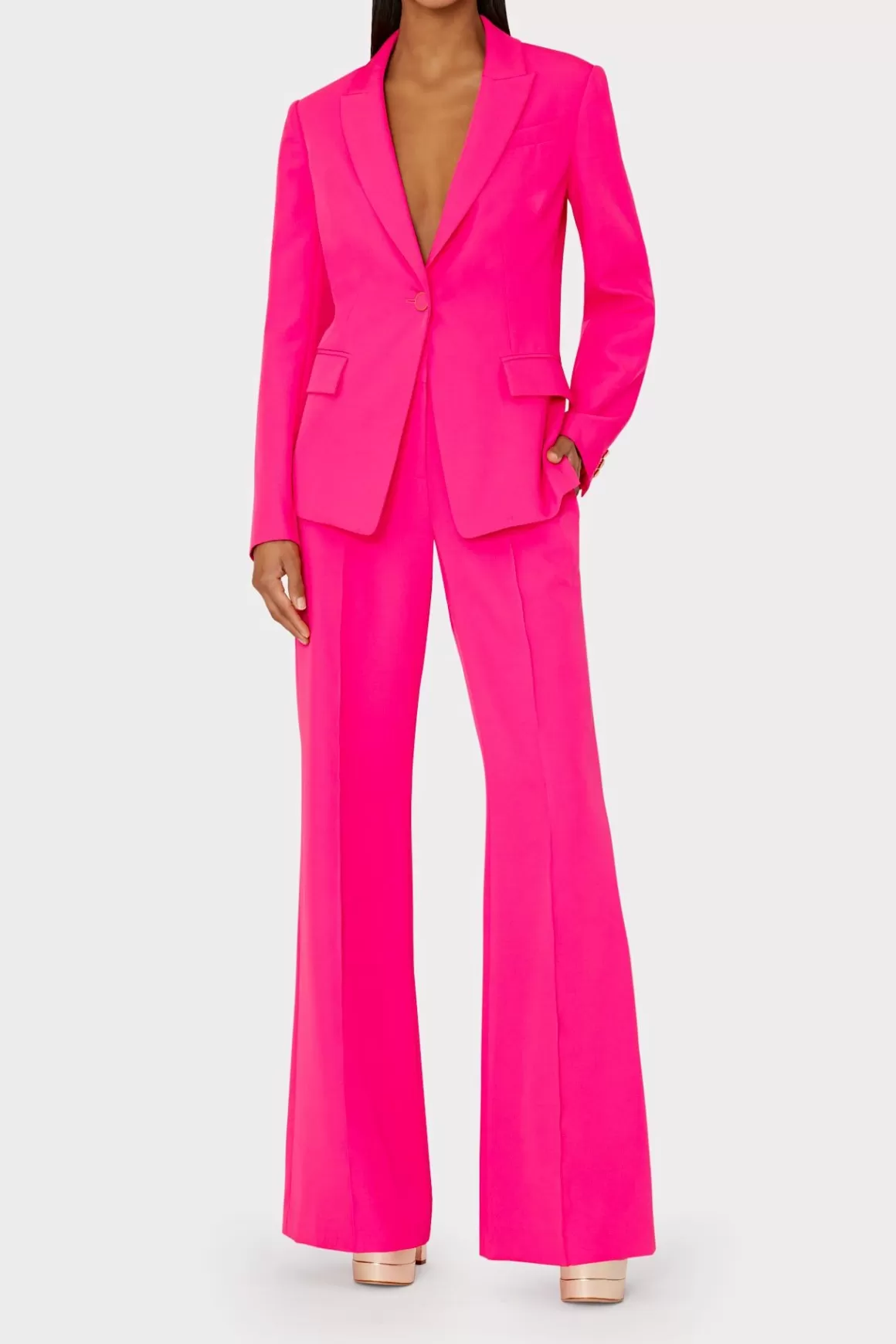 MILLY Blazers-Avery Cady Blazer Milly Pink