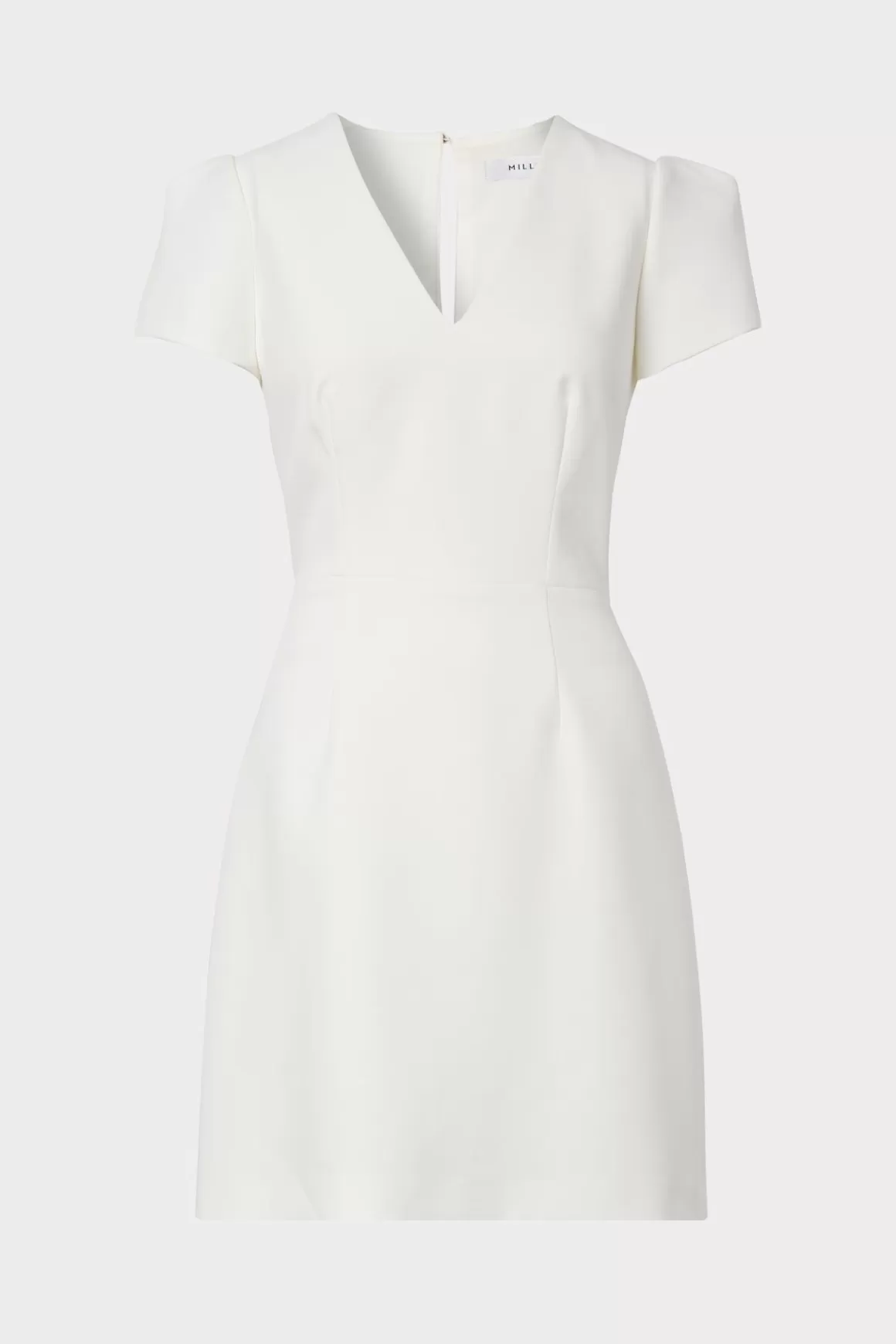 MILLY White Dresses-Cady Atalie Dress Ecru
