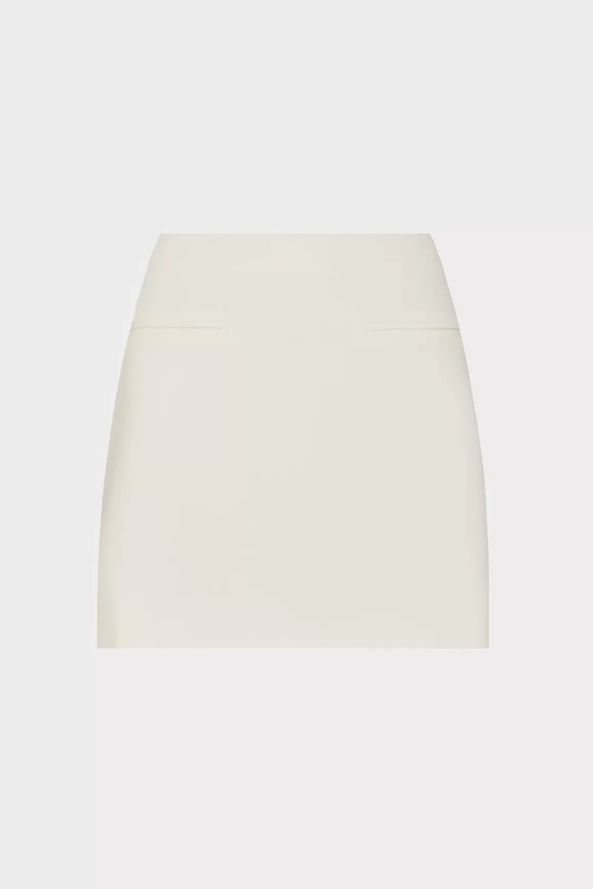 MILLY Skirts-Lizzy Cady Mini Skirt Ecru