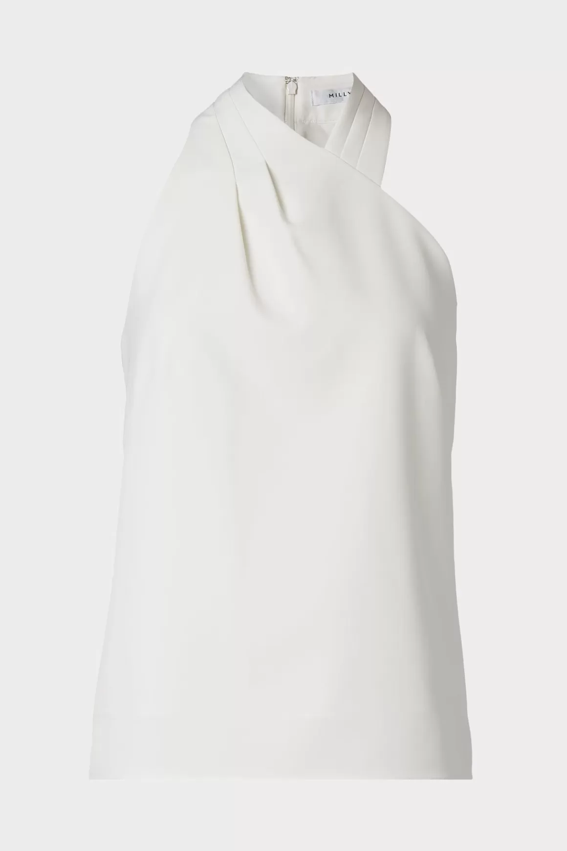 MILLY Jumpsuits & Rompers-Preston Cady Top Ecru