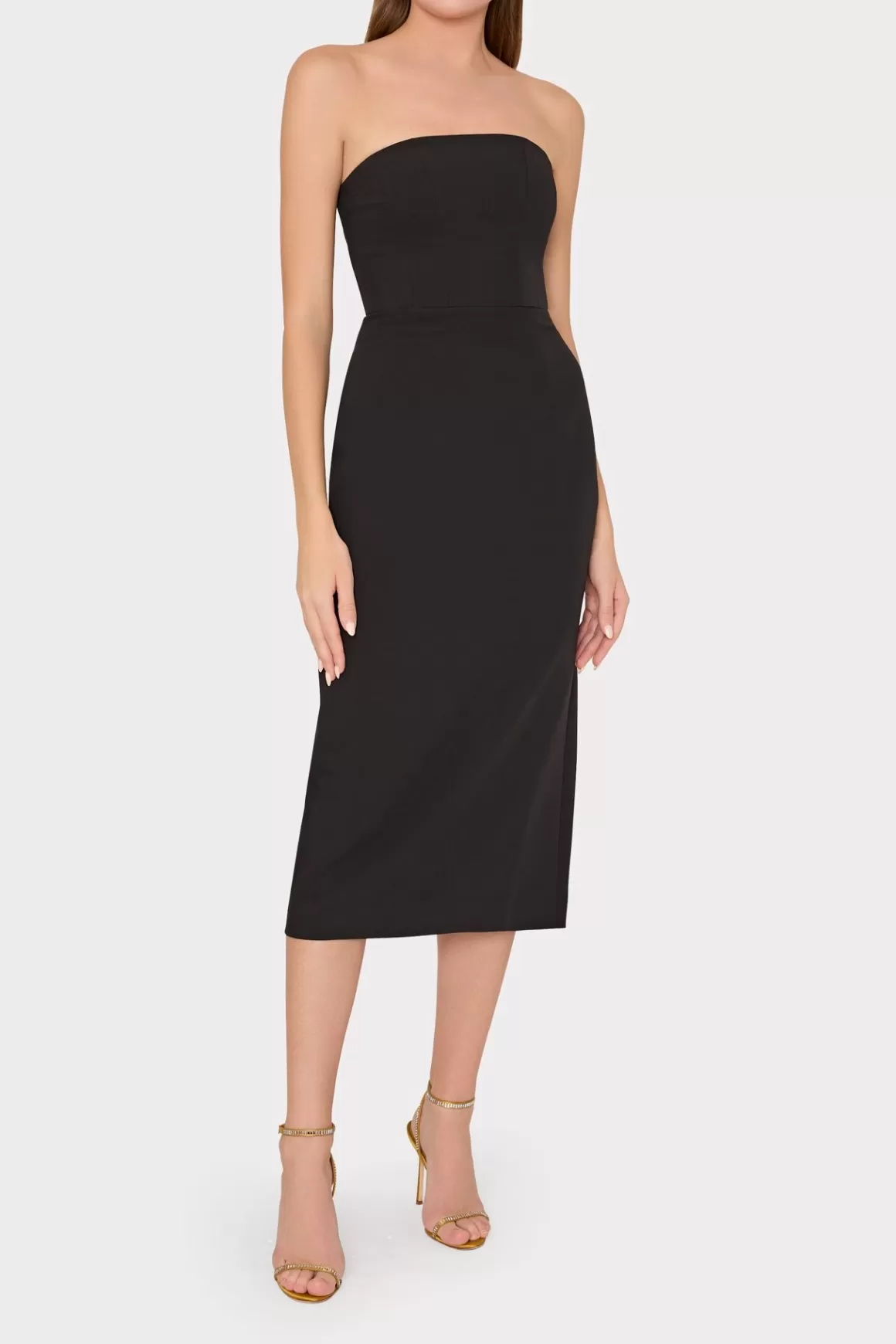 MILLY Little Black Dresses-Traci Cady Dress Black
